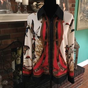 NWOT Ladies designer inspired dress shirt.